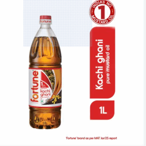 FORTUNE Premium kachi ghani pure Mustard Oil PET Bottle 1 litre