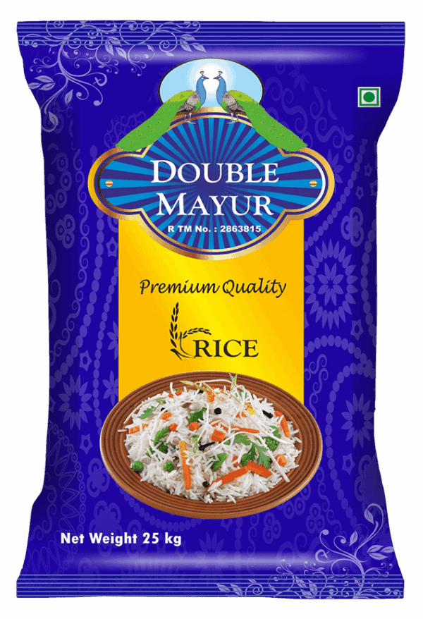 Double Mayur Premium Quality Rice by Groceryandlogistics 1kg