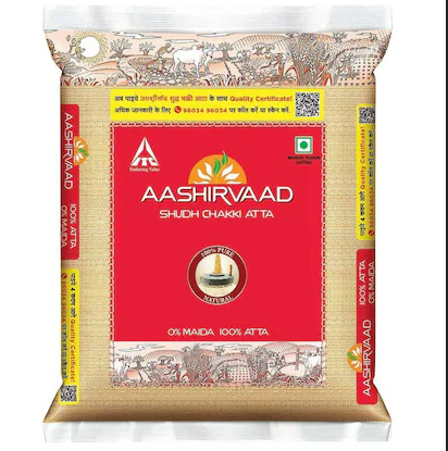 Fortune Chakki Fresh Atta 1 kg by groceryandlogistics