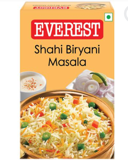 Everest Masala - Shahi Biryani, 50 g Carton by Groceryandlogistics