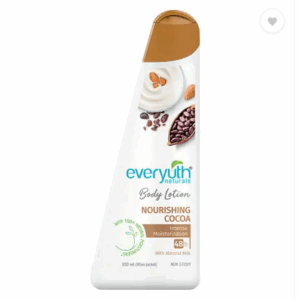 Everyuth Naturals Body Lotion Nourishing Cocoa| 48 hr Moisturization|Long-lasting|Quick Absorbing  (100 ml)