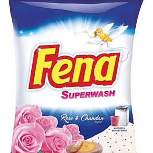 Fena Super wash Detergent Powder - Top Load, Rose & Chandan, 1 kg by Groceryandlogistics