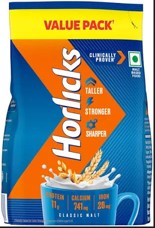 Horlicks Nutrition Drink Classic Malt 500 g by Groceryandlogistics