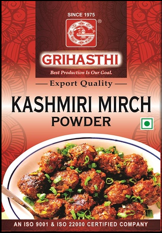 Grihasthi Kashmir Mirch Powder by Groceryandlogistics