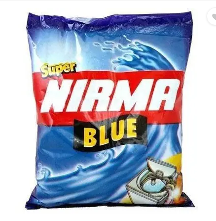 Nirma SUPER BLUE DETERGENT POWDER Detergent Powder (500 g) by Groceryandlogistics