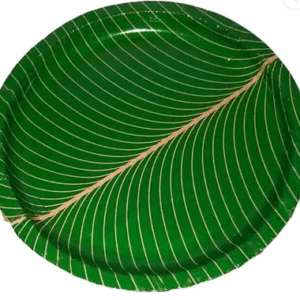 Disposable Paper Plates Dinner Plate 1 bundle by Groceryandlogistics