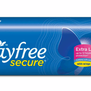 steyfree Stayfree Secure Cottony Soft Regular with Wings Sanitary Pad 6's