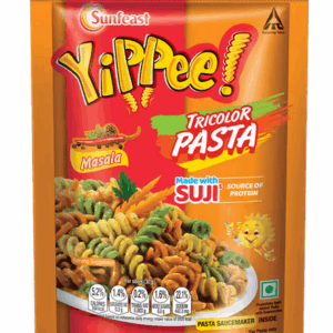 YiPPee! Instant Pasta Tricolor Masala 70g by Groceryandlogistics